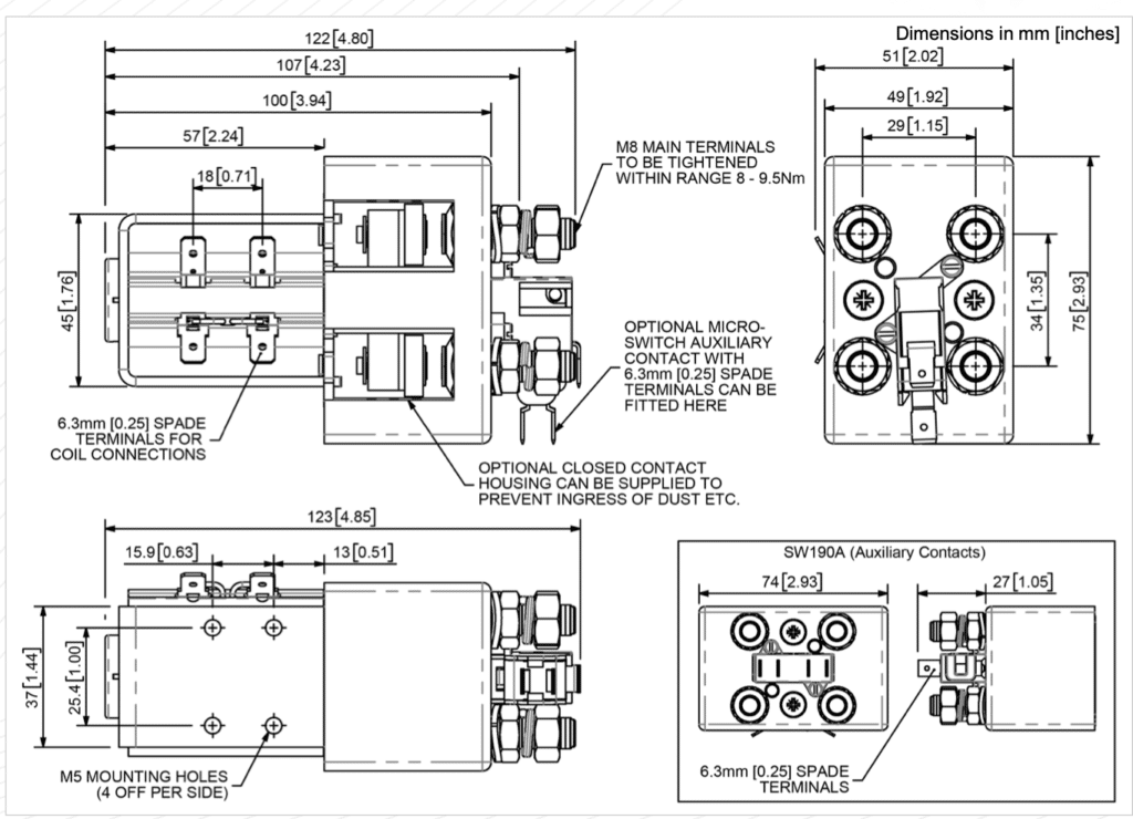 Albright contractor, Heat treatment contact-or kits, Stork contactors ...