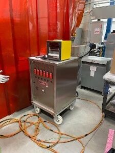 eat treatment equipment cooperheat six channel console used with chino temperature recorde